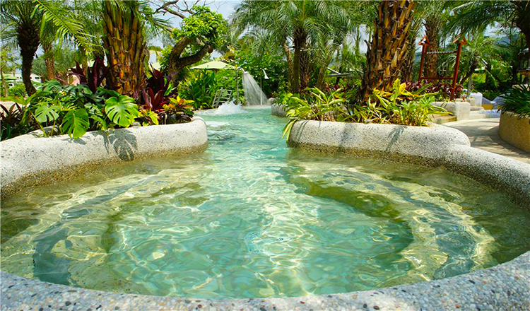 广州增城高滩温泉一日游(休闲度假放松身心 享受来自天然的大氧吧