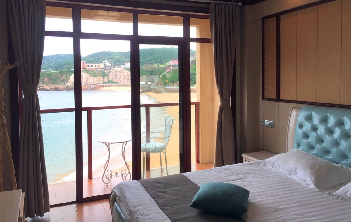 国庆可订舟山枸杞岛喜沙海景民宿住宿2晚可加购往返船票打卡无人村超