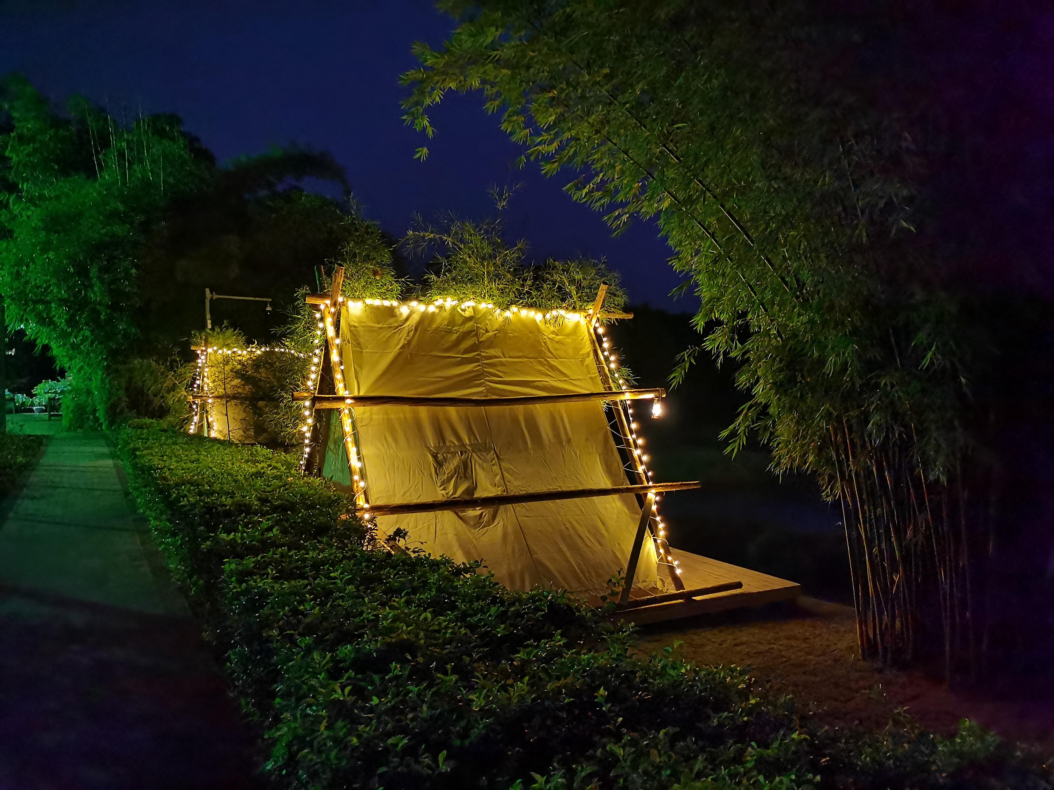 桂林3天2晚水印长廊酒店鹭栖营帐房(599/2晚户外帐篷 漓江双人皮划艇