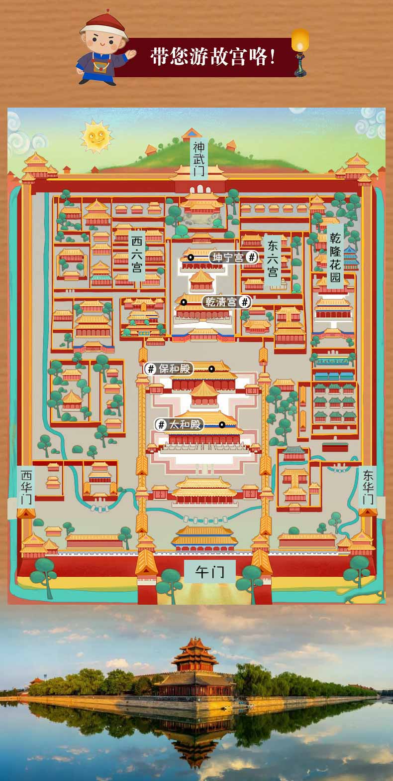 北京旅游故宫博物院600年一日游612人团贴心向导带您深度游览紫禁城睡