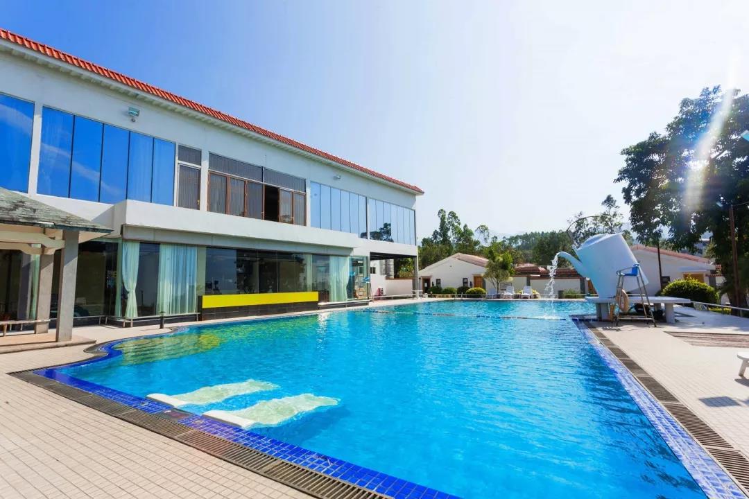 惠州纯玩3日游天空之境盐洲岛入住熊猫主题酒店泡浴珍稀温泉观皇思扬