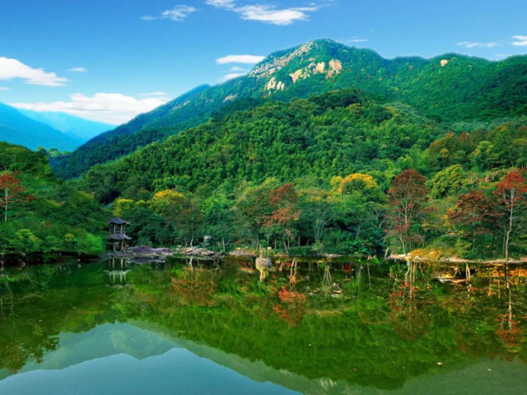 霍山旅游风景区万绿湖野趣沟挑战悬崖玻璃栈道纯玩2日游