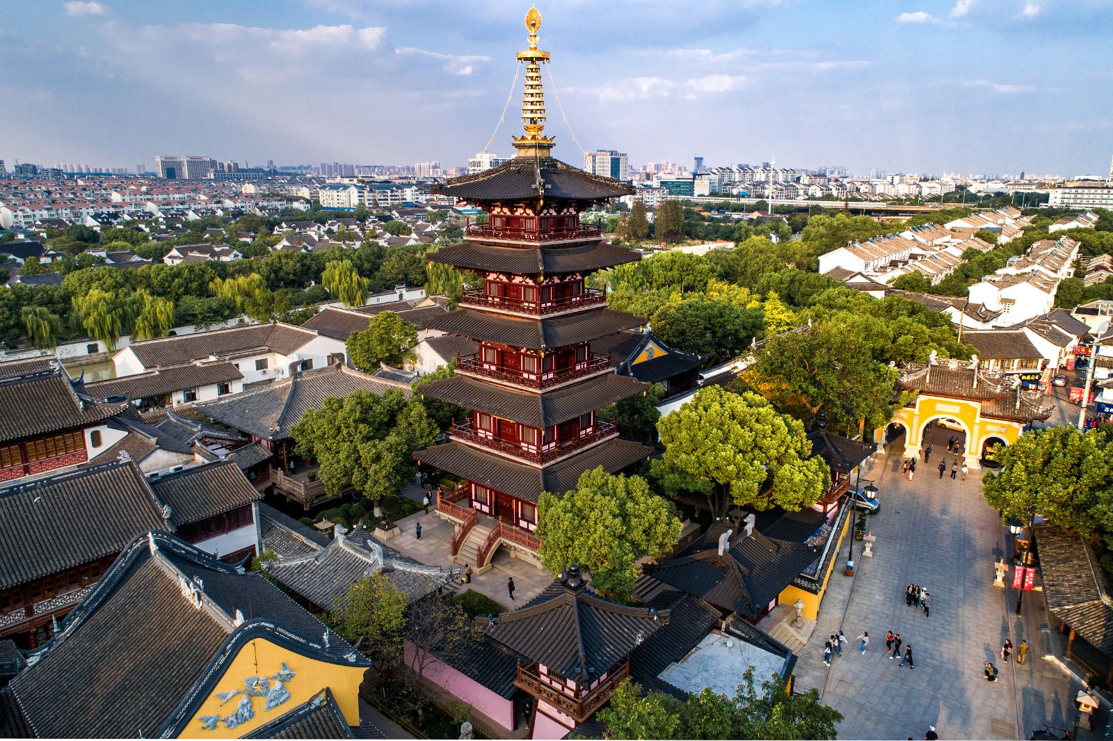 苏州寒山寺电子门票 可刷身份证入园