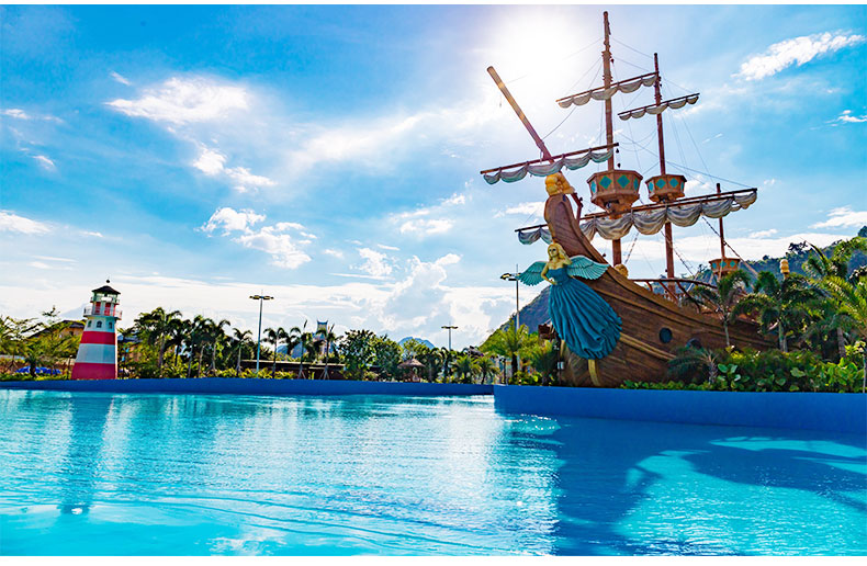 清远奥园英德巧克力王国泉林水世界门票一日电子票