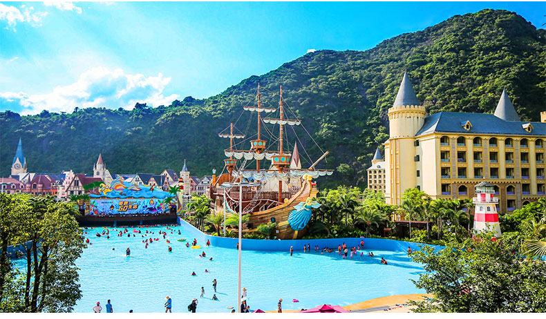 清远奥园英德巧克力王国泉林水世界门票一日电子票