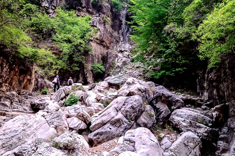 北京出发忘忧谷一日游户外经典金家庄忘忧谷南翻峪12公里环穿徒步