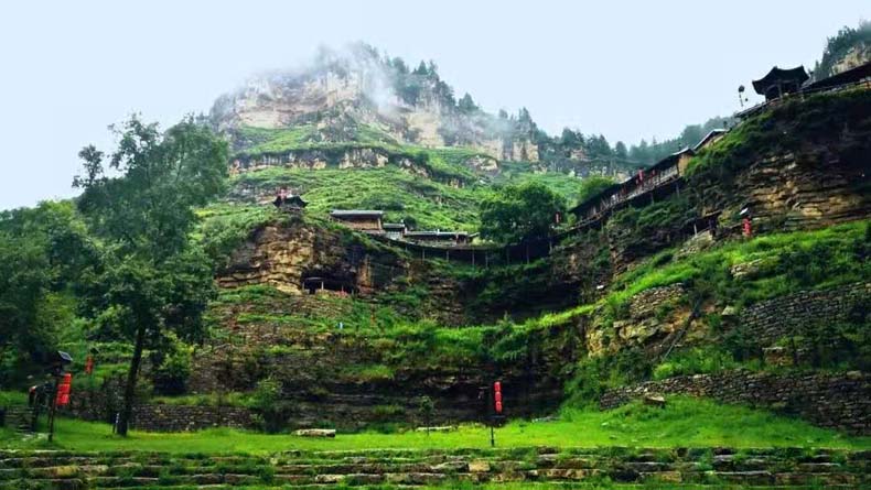 芦芽山一日游万年冰洞汾河源头悬空村山西忻州宁武芦芽山品质经典旅游