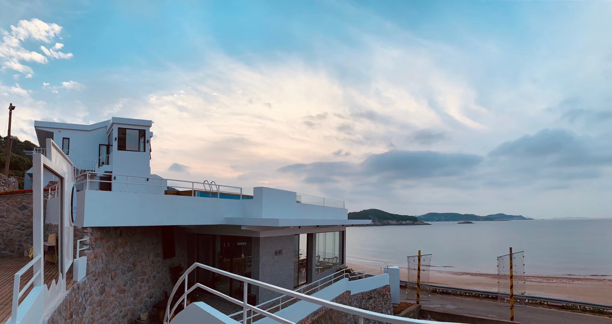 舟山岱山衢山岛元舍素海民宿一晚住宿风车王国绿野仙踪百亩盐田双龙