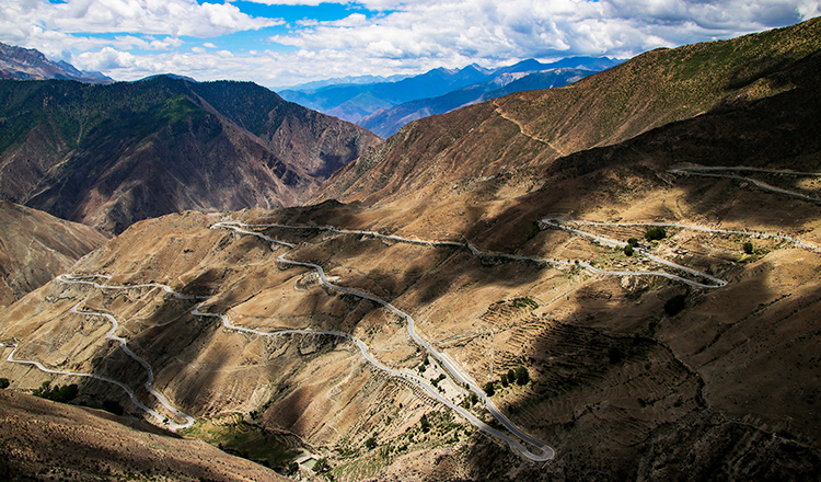 南北疆全景 青海 青甘大环线 含景点/湖泊/山峰/公里数新藏公路俯视图