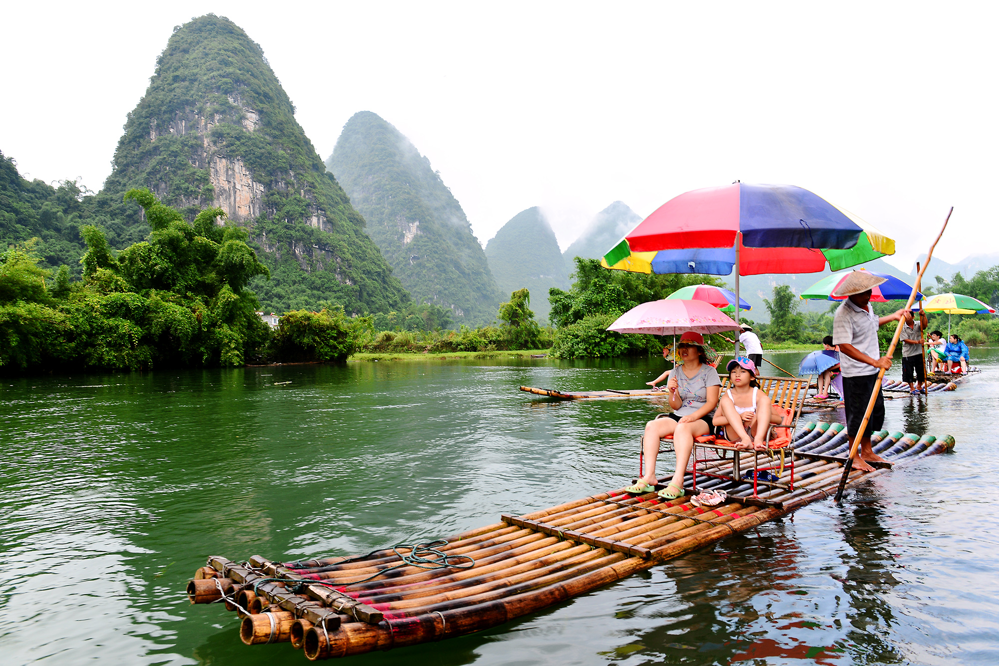 阳朔遇龙河富里桥漂流·景区换票入园,马蜂窝自由行 - 马蜂窝自由行