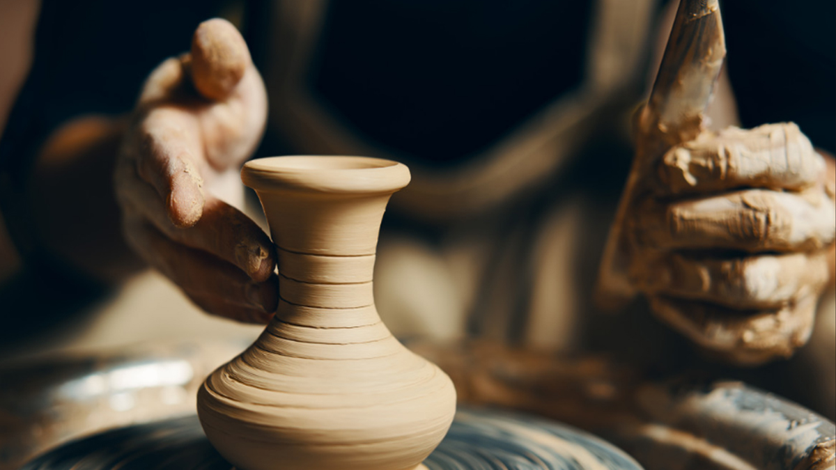 景德镇diy陶瓷制瓷体验拉坯修坯彩绘亲子邮寄名师指导周边自驾一日游