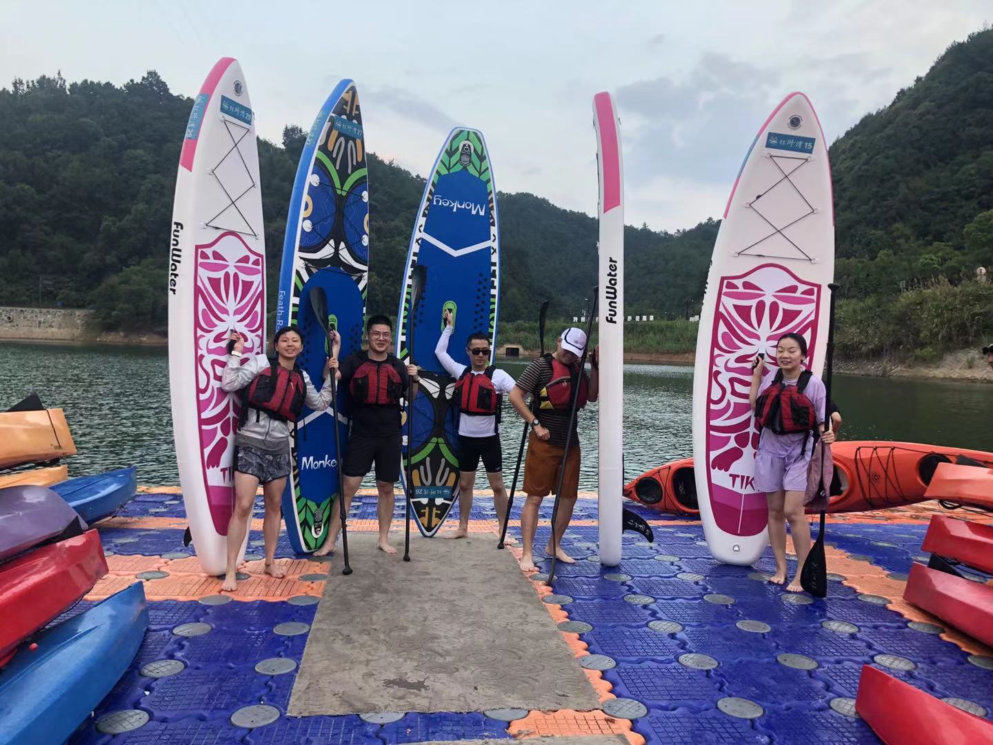 杭州千岛湖红叶湾水上乐园电子票多票型可选有氧运动水上乐园森林氧吧