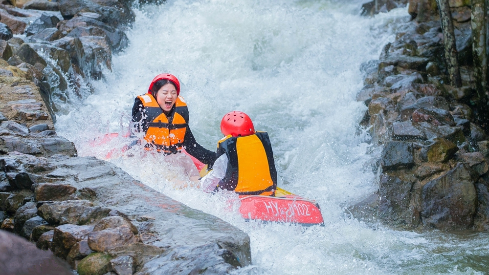 优惠立减北京漂流十渡乐谷银滩漂流门票预订景区大门票高山峡谷漂流