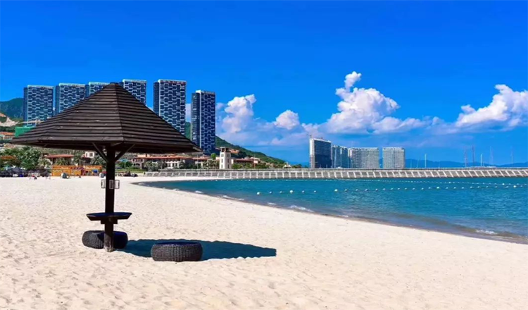 惠州东部湾2日游入住合正东部湾度假酒店盐州岛出海捕鱼黑排角外滩