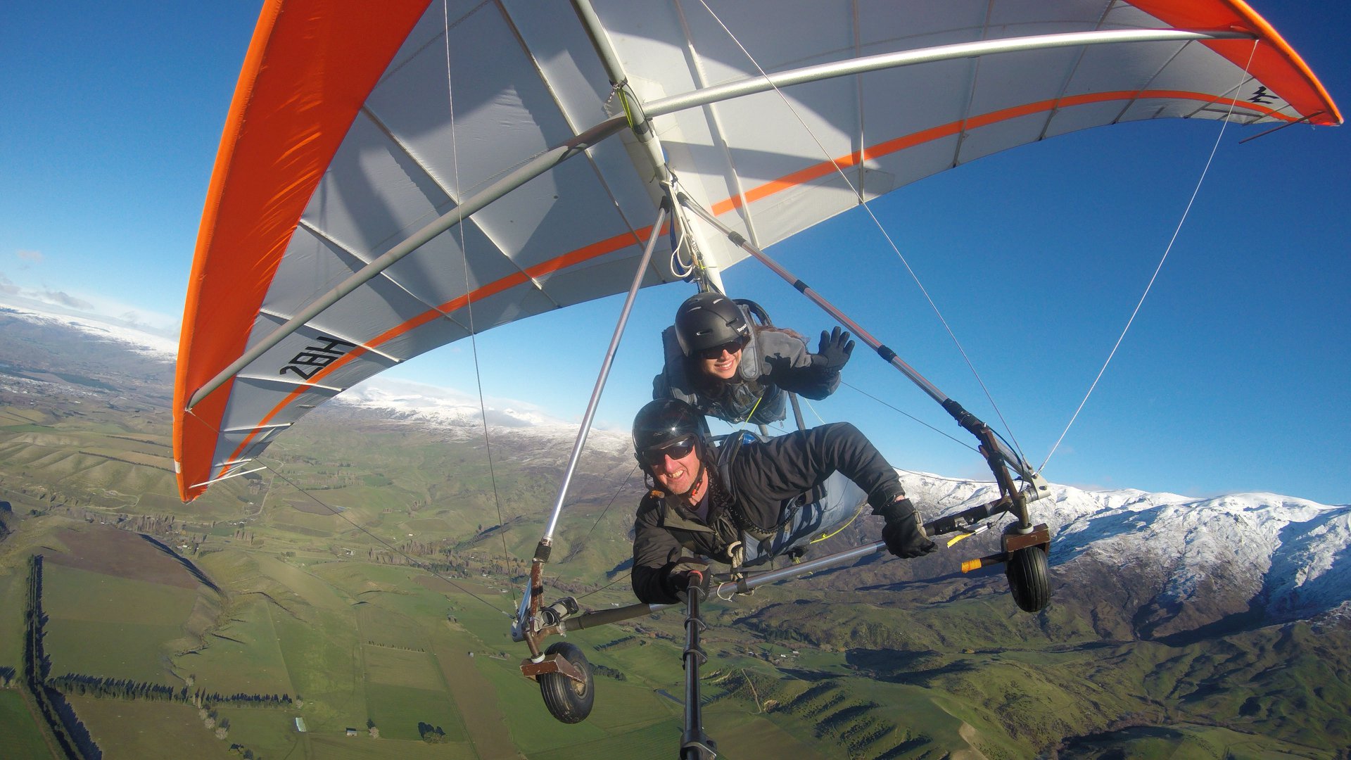 皇后镇滑翔翼滑翔伞极限高空飞行体验