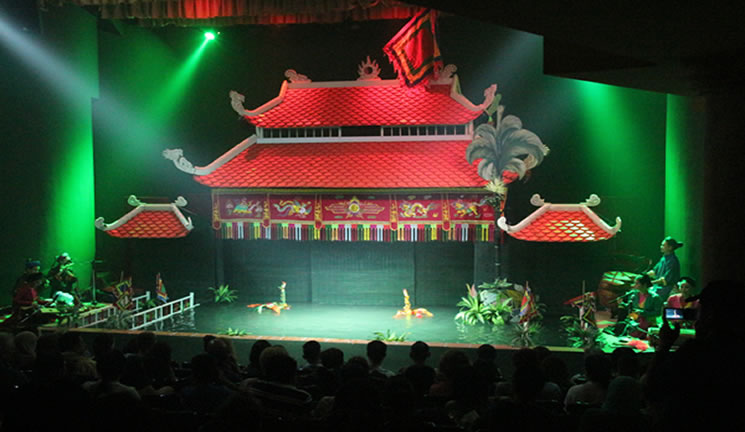越南河内 莲花木偶戏表演门票(新剧院)