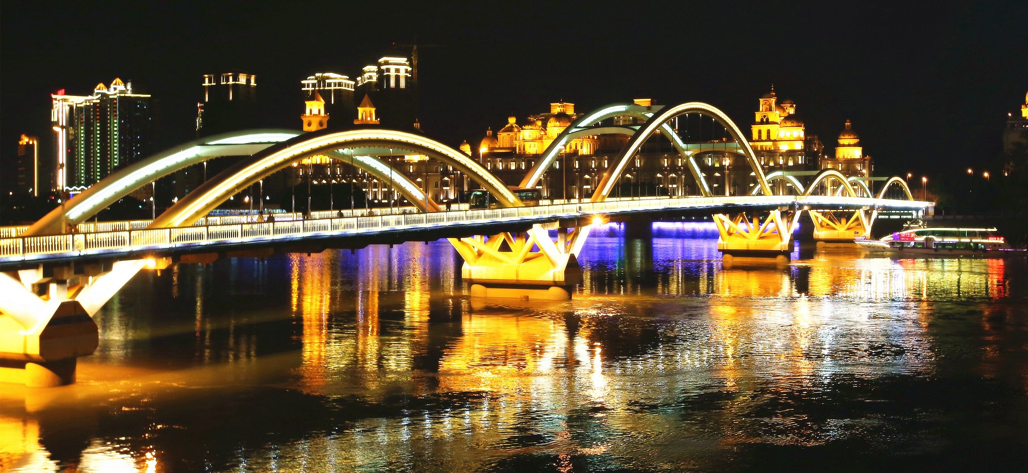 福州闽江夜游船票闽江夜游观光游门票需要电话预约