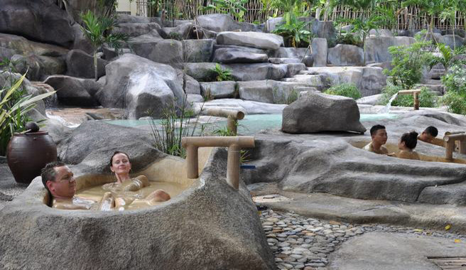 舒适养生芽庄iresort热矿泥浴有单独包间赠送矿泉上乐园