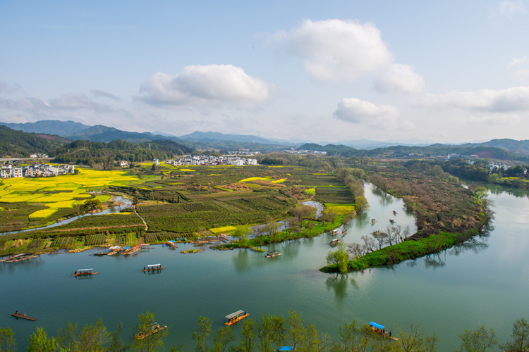 婺源东线水墨村落李坑 月亮湾 汪口 江湾 晓起1日游(纯玩0购物)