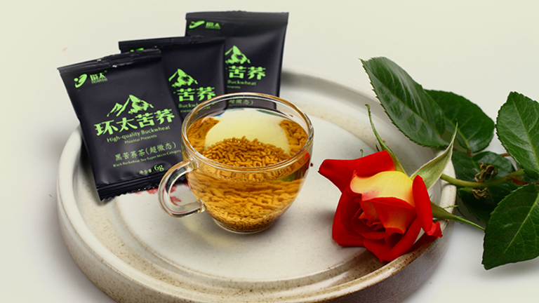 环太四川西昌凉山环太醇香超微态黑苦荞茶228g包邮