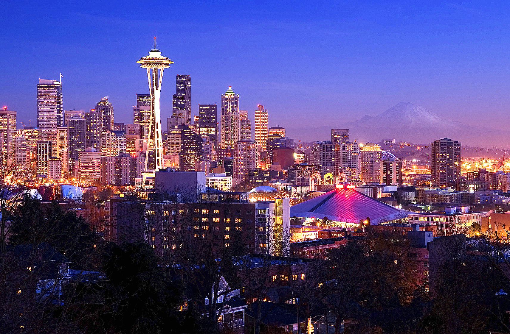 厦门往返美国西雅图230天往返含税机票免费全国联运行李托运