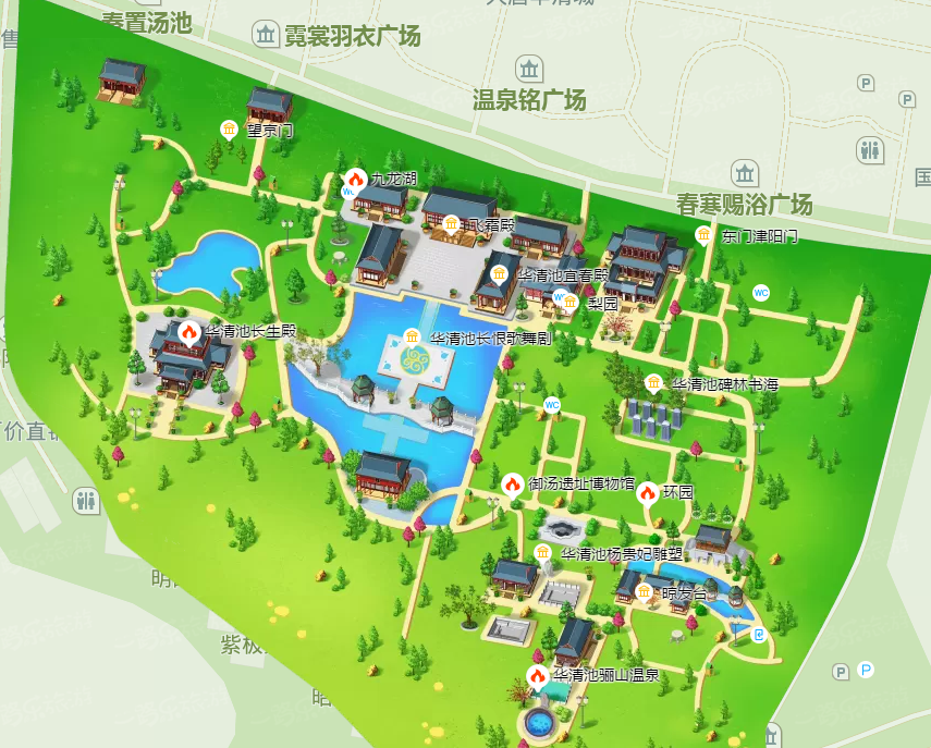 华清池智能导游手机使用不含门票