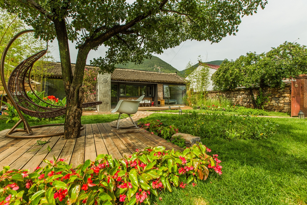 北京延庆山楂小院山谷中的高端民宿隐居乡里两日体验赠送早晚餐下午茶