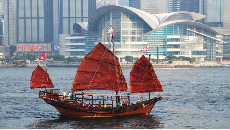 鸭灵号古船红帆船维港游船票