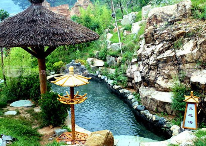 聊城温泉体验聊城阿尔卡迪亚温泉门票江南水韵风情