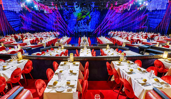 【新秀上演夜巴黎】丽都夜总会演出秀门票(含香槟)