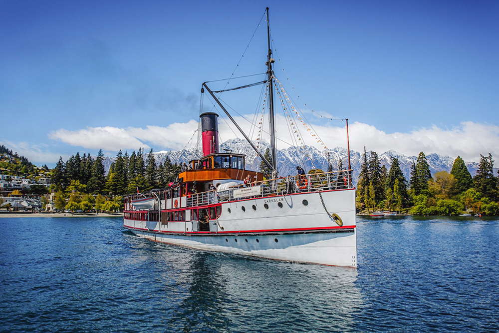 皇后镇 皇后镇tss蒸汽船巡游 天空缆车 山顶自助餐厅午餐套票