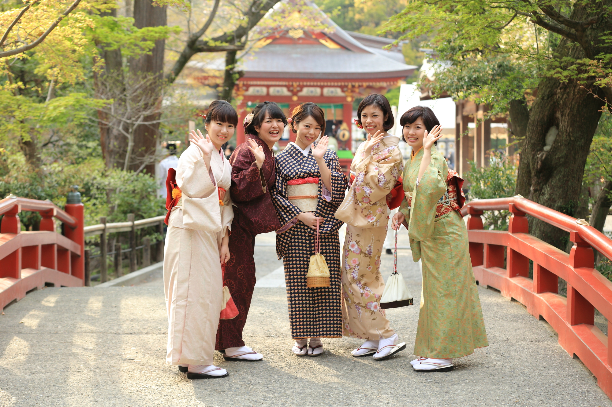 东京小袖和服和服浴衣体验浅草店镰仓店