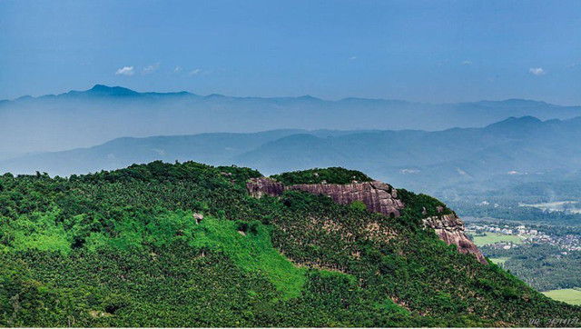 海南琼海白石岭旅游区门票琼崖奇观奇石风貌俯瞰万泉河