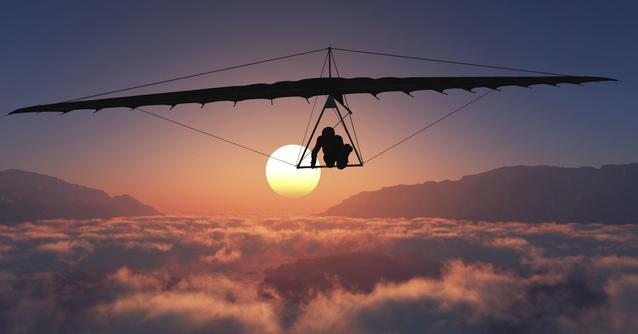 新西兰皇后镇高空滑翔翼飞行 带你飞翔去感受风的速度