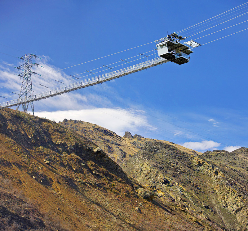 皇后镇皇后镇内维斯峡谷高空秋千含证书纪念帽皇后镇接送