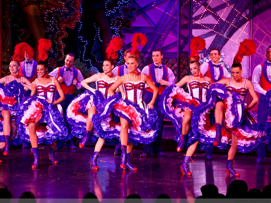 无需打印 凭订位号观演 法国巴黎红磨坊夜总会演出 含半瓶香槟