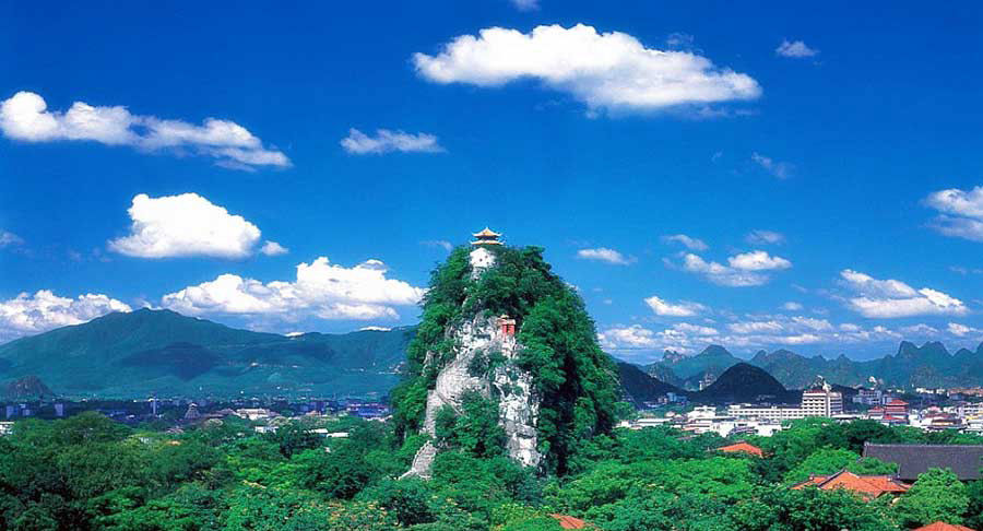 桂林5a靖江王府王城独秀峰景区大门票闪电入园未取票随心退独秀峰王府