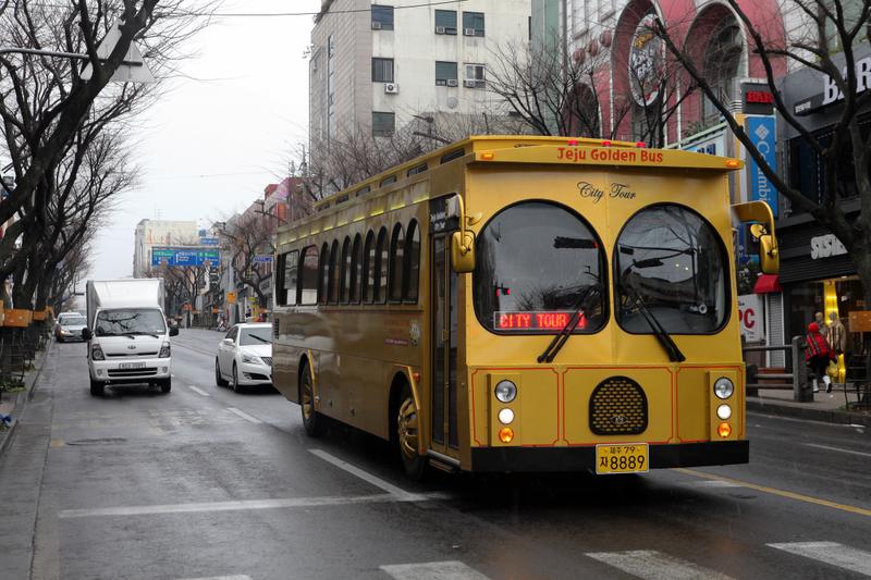 济州岛黄金观光巴士一日券当天不限次数乘坐