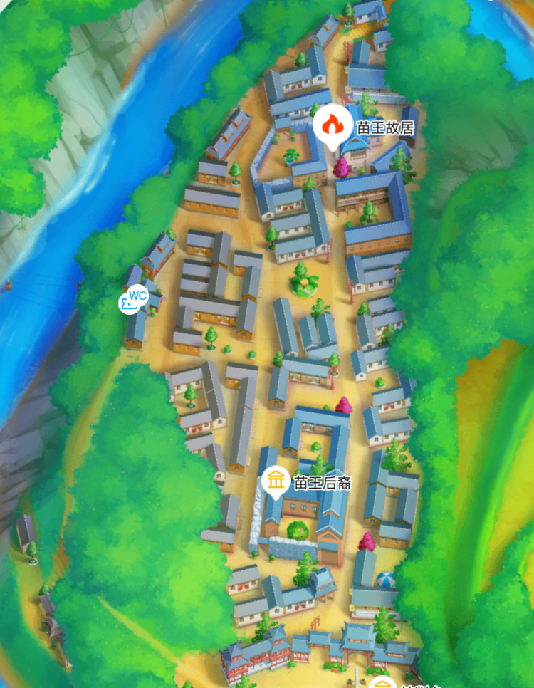 苗王城智能导游手机使用不含门票